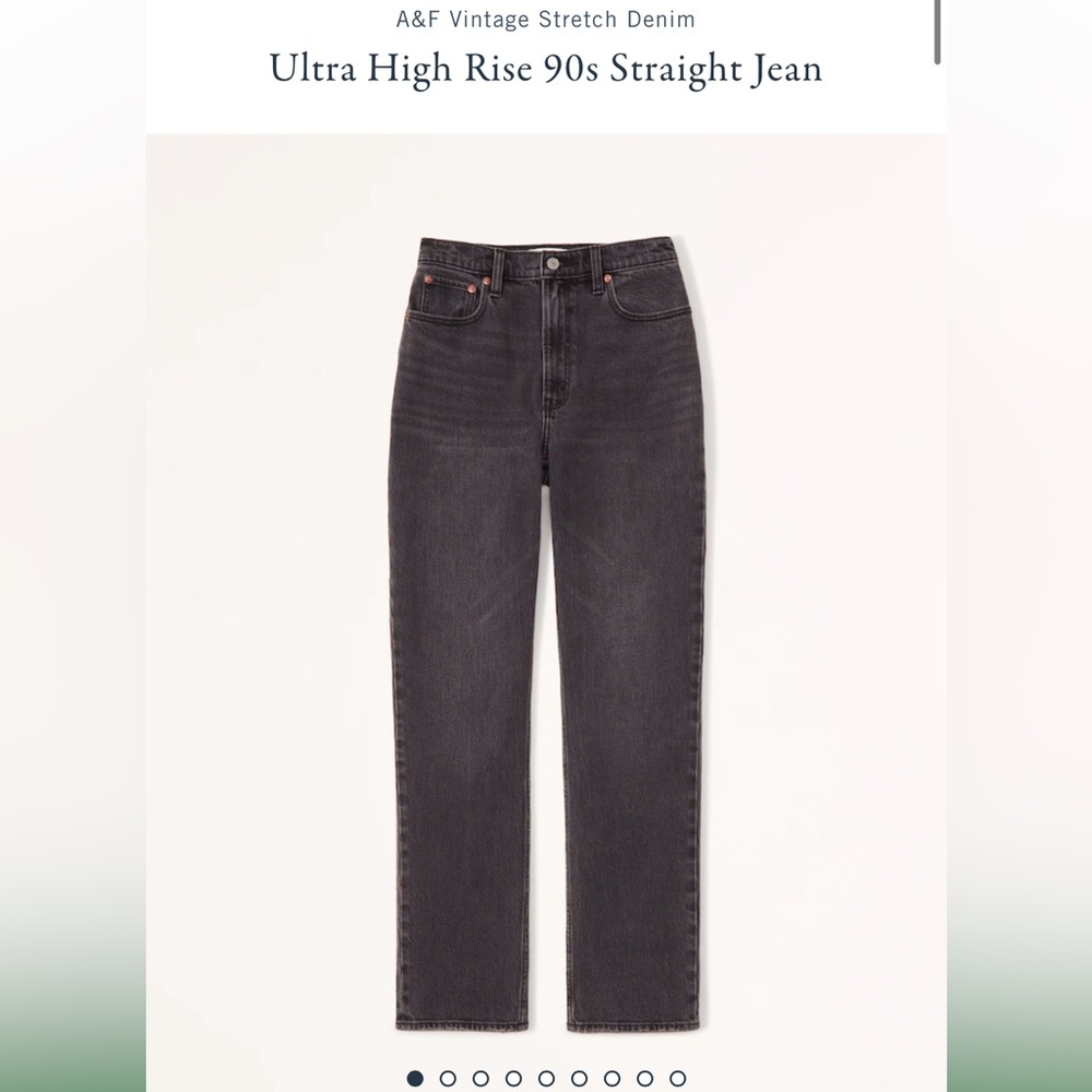 Abercrombie 90’s Straight Ultra High Rise, Short